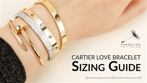 size 16 cartier bracelet|cartier bracelet size chart pdf.